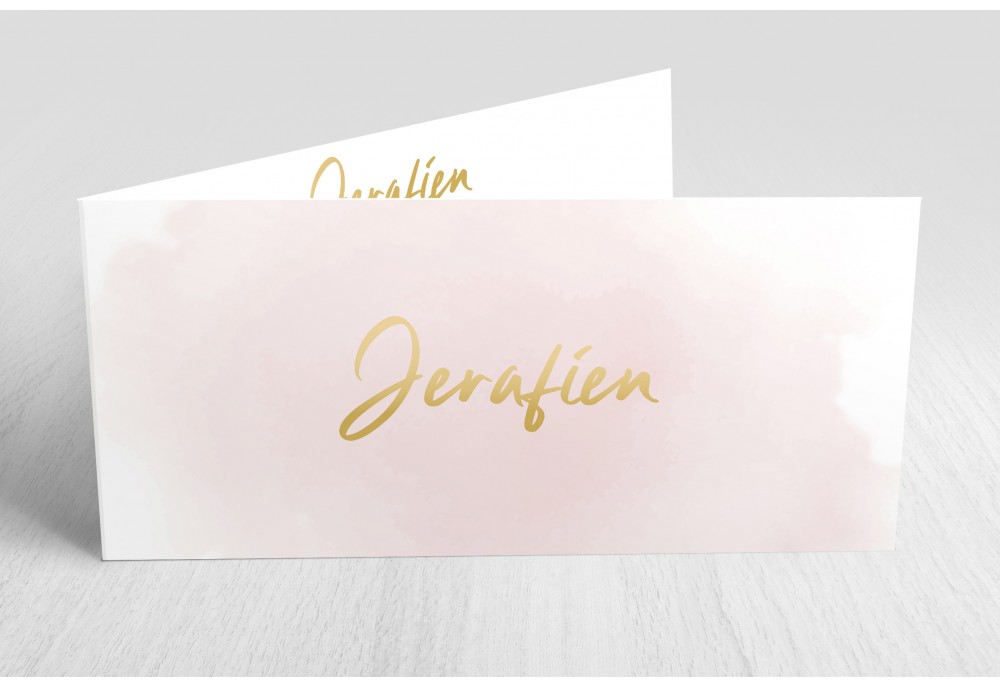 Roze aquarelvlek Roze aquarelvlek